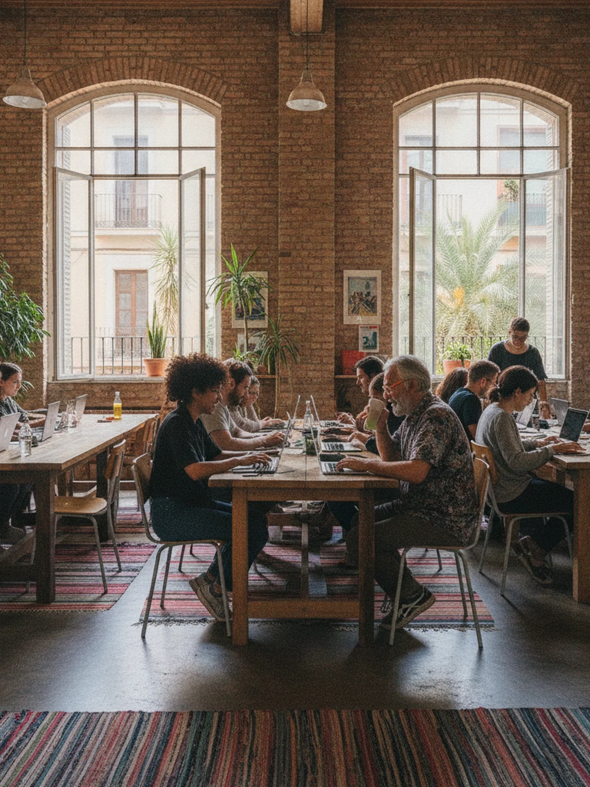 Millennials in Barcelona community in Barcelona